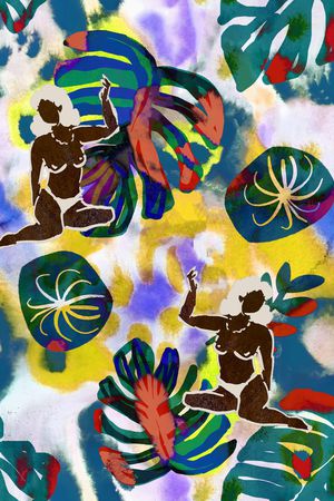 热带印花华亿平台图片