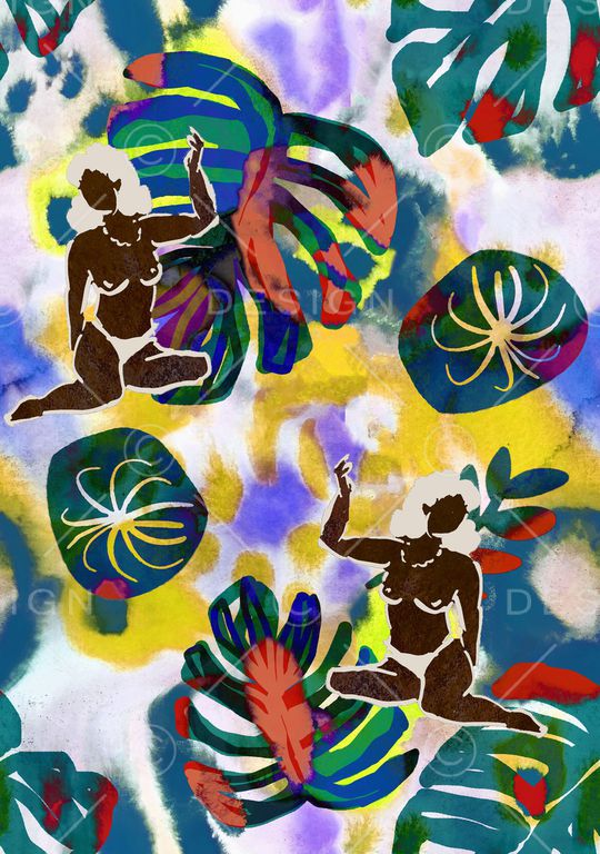 热带印花华亿平台图片