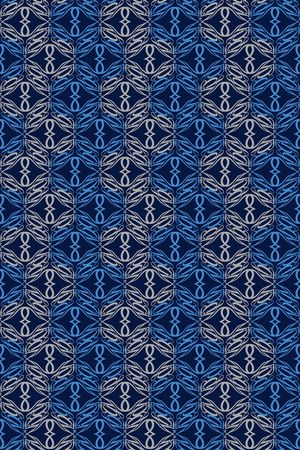 民族纹样印花华亿平台图片