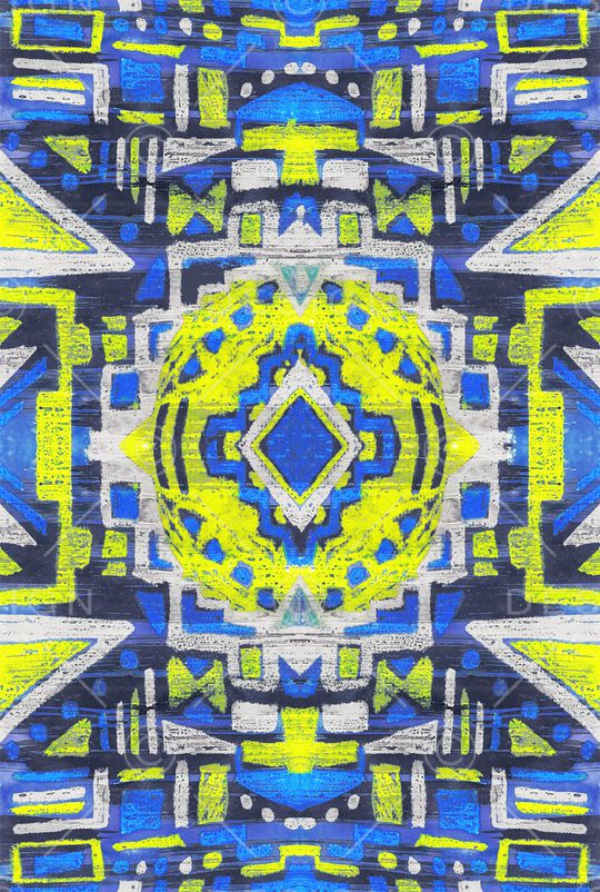 抽象印花华亿平台图片