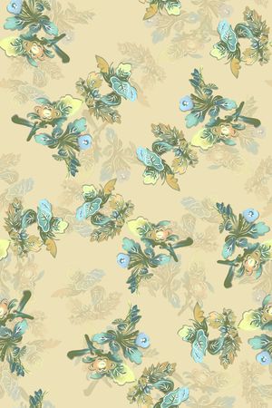 真丝印花华亿平台图片