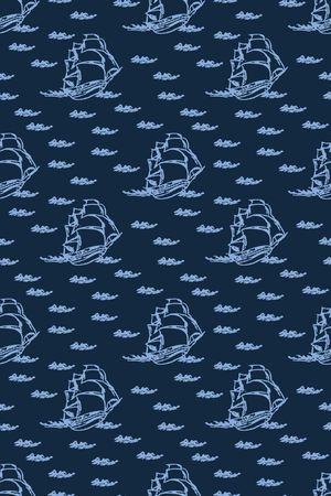 帆船印花华亿平台图片