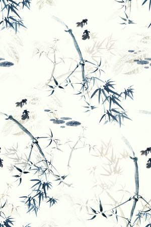 中国风印花华亿平台图片