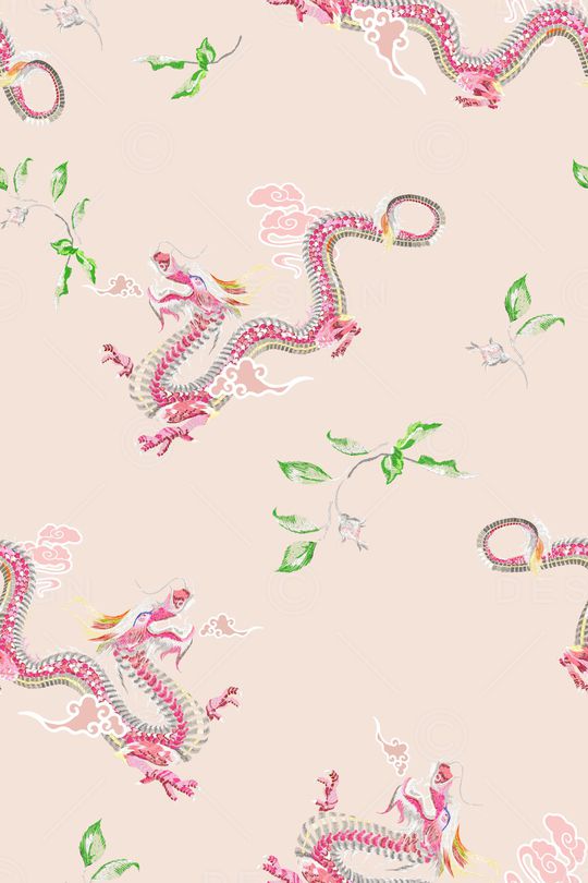 中国风印花华亿平台图片