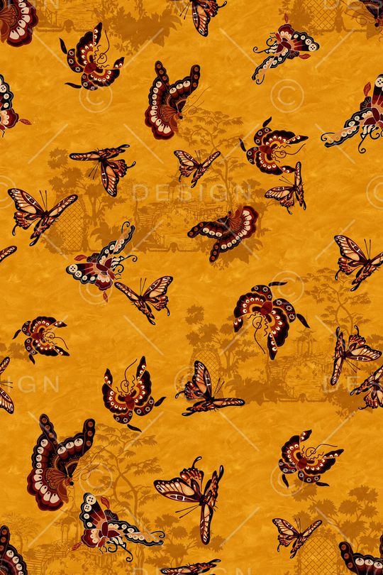 中国风印花华亿平台图片