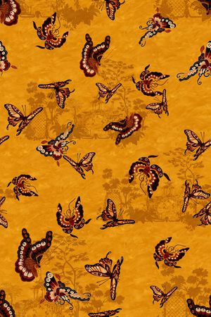 中国风印花华亿平台图片