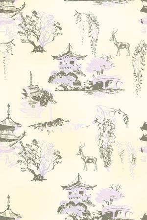 中国风印花华亿平台图片