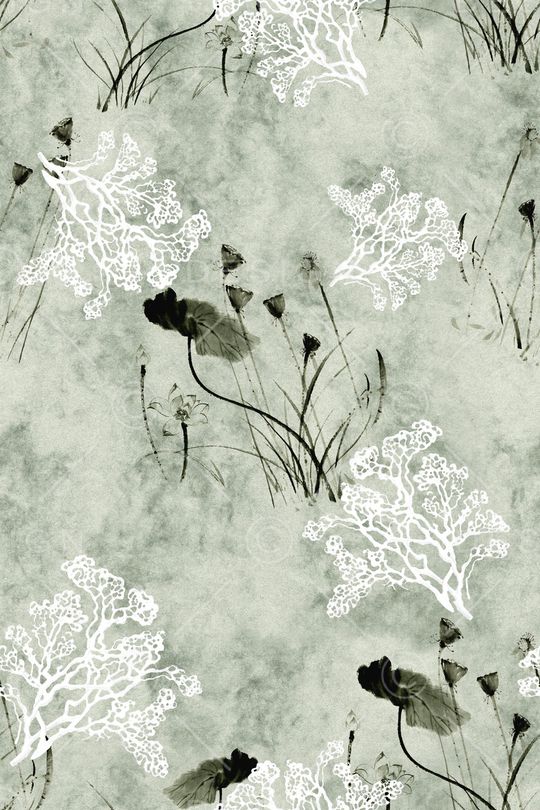 中国风印花华亿平台图片