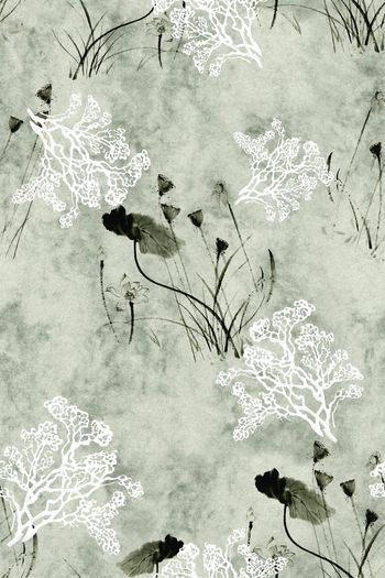 中国风印花华亿平台图片