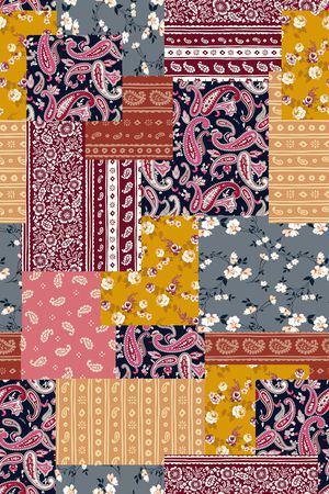 民族风印花华亿平台图片