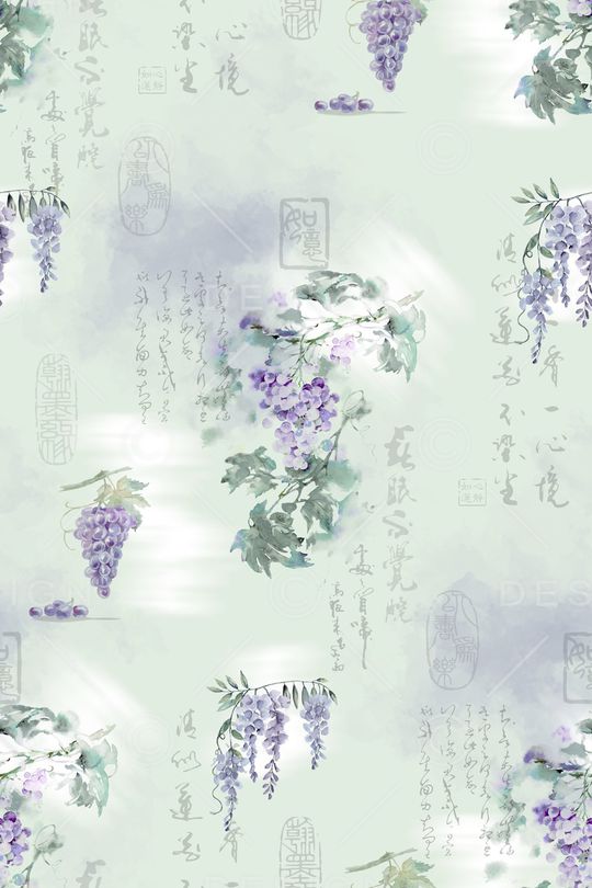 水彩印花华亿平台图片