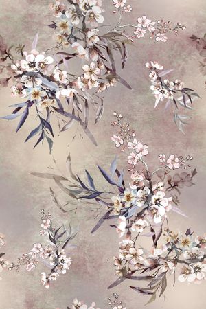 中国风印花华亿平台图片