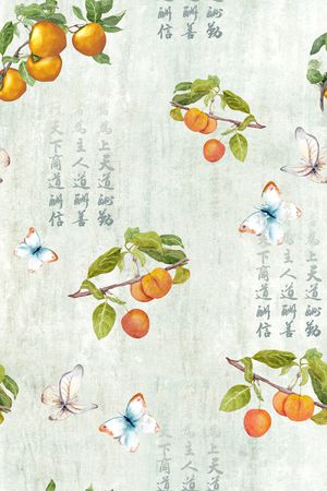 中国风印花华亿平台图片