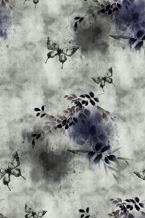 中国风印花华亿平台图片