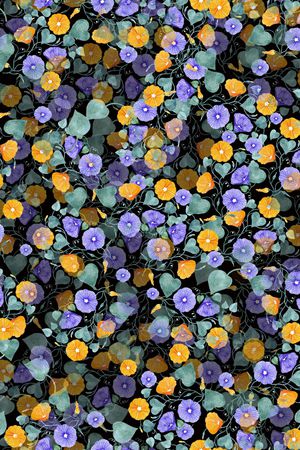 小碎花印花华亿平台图片