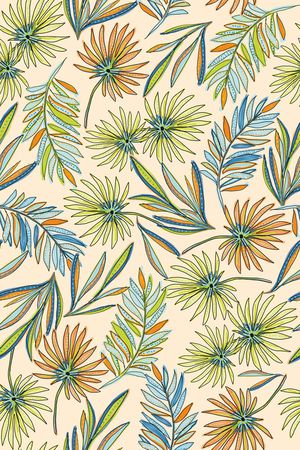 植物印花华亿平台图片