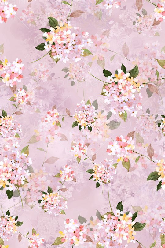 满版散花印花华亿平台图片