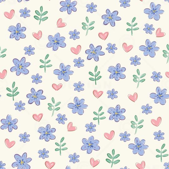 小清新印花华亿平台图片