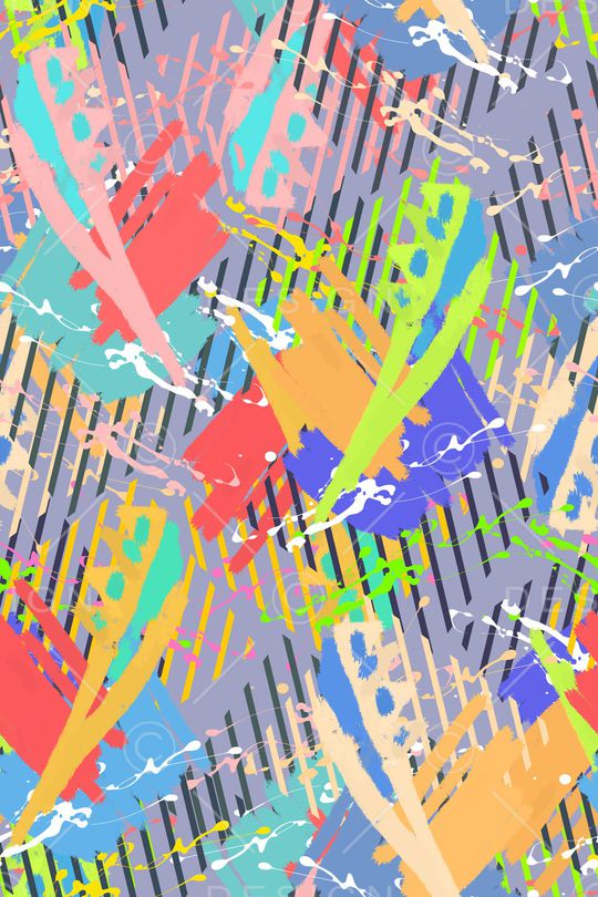 条纹印花华亿平台图片