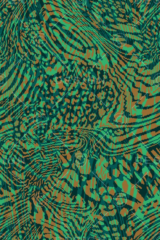 动物纹印花华亿平台图片