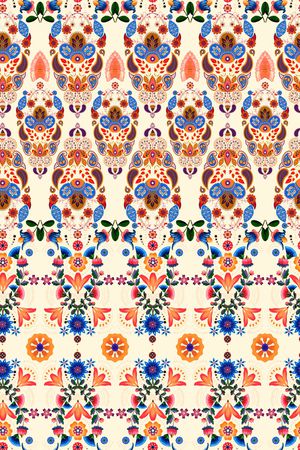 民族风印花华亿平台图片