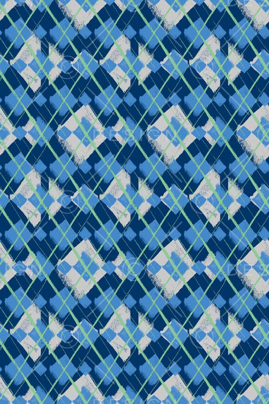 格子印花华亿平台图片