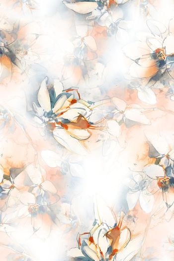 满版散花印花华亿平台图片