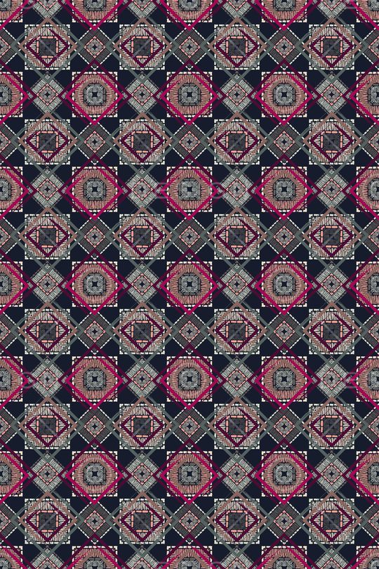 民族风印花华亿平台图片