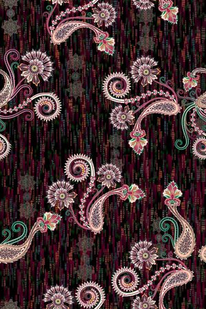 民族风印花华亿平台图片