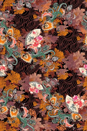 香云纱印花华亿平台图片