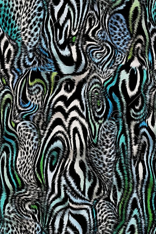 豹纹印花华亿平台图片