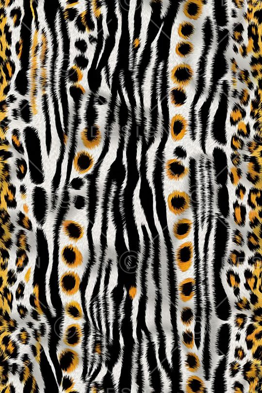 豹纹印花华亿平台图片