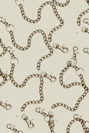 锁链印花华亿平台图片