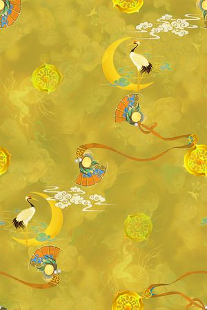 中国风印花华亿平台图片