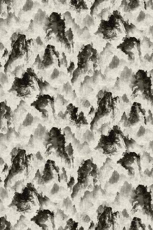 中国风印花华亿平台图片