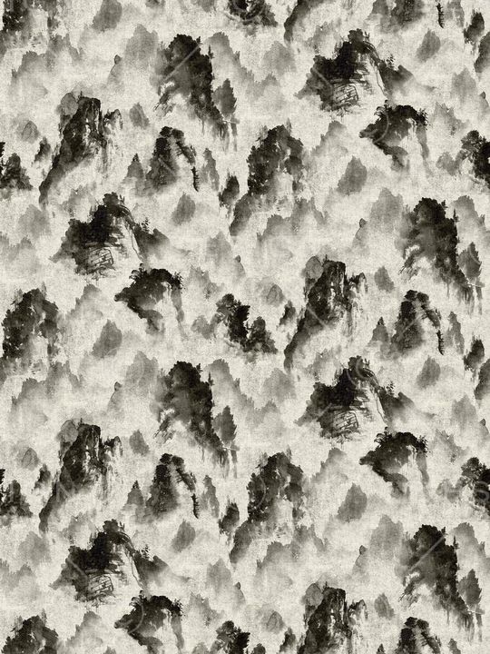 中国风印花华亿平台图片