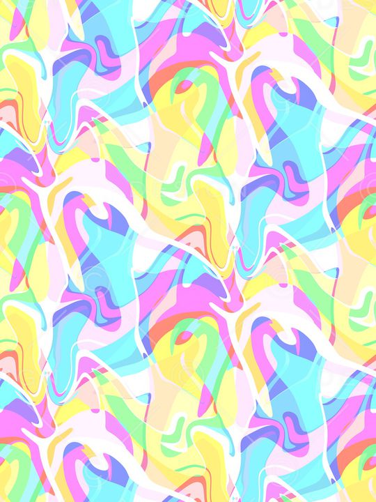 抽象印花华亿平台图片