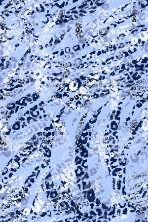 动物纹印花华亿平台图片