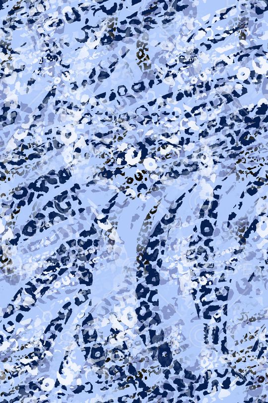 动物纹印花华亿平台图片