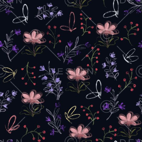 植物印花华亿平台图片