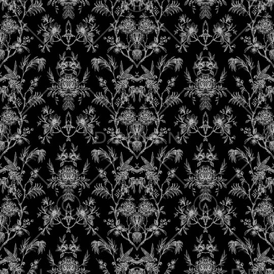 黑白印花华亿平台图片