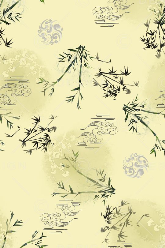 中国风印花华亿平台图片