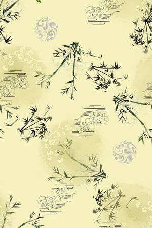 中国风印花华亿平台图片