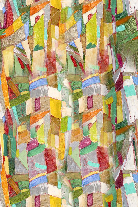 抽象印花华亿平台图片