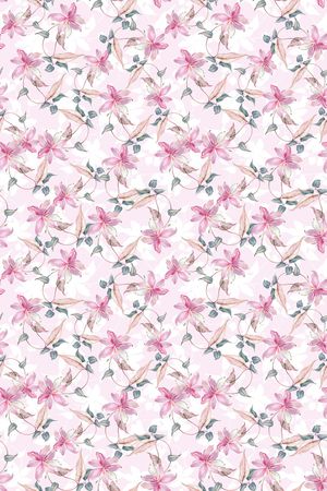 小清新印花华亿平台图片