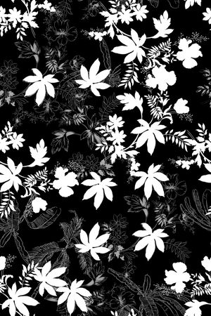 剪影印花华亿平台图片