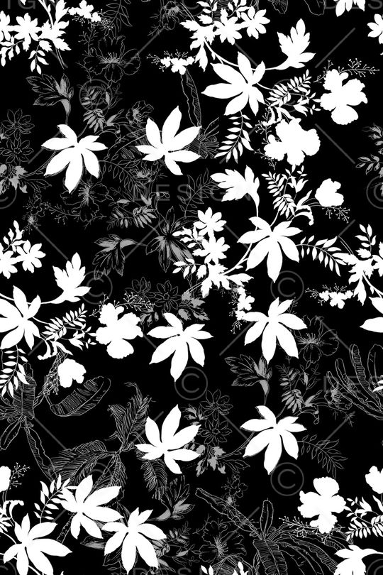 剪影印花华亿平台图片