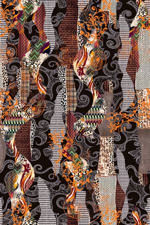 民族风印花华亿平台图片