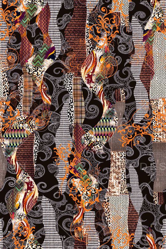 民族风印花华亿平台图片