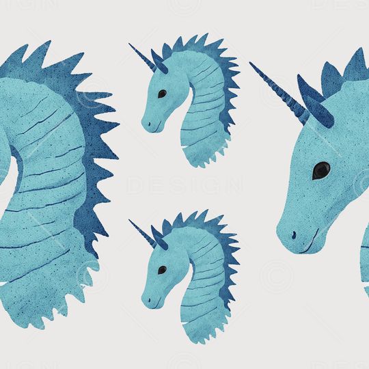 独角兽印花华亿平台图片